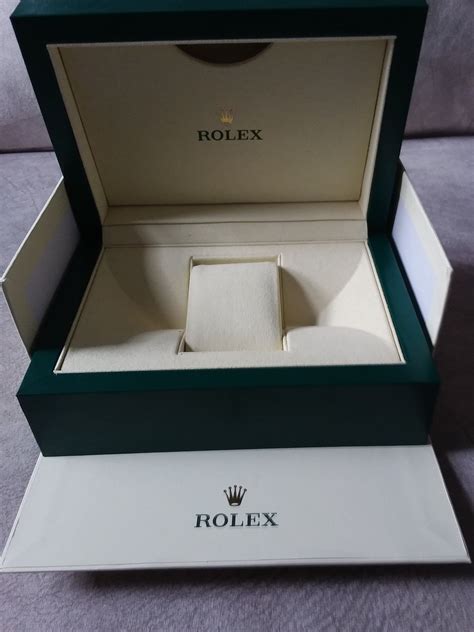 rolex biggest case|empty Rolex watch box.